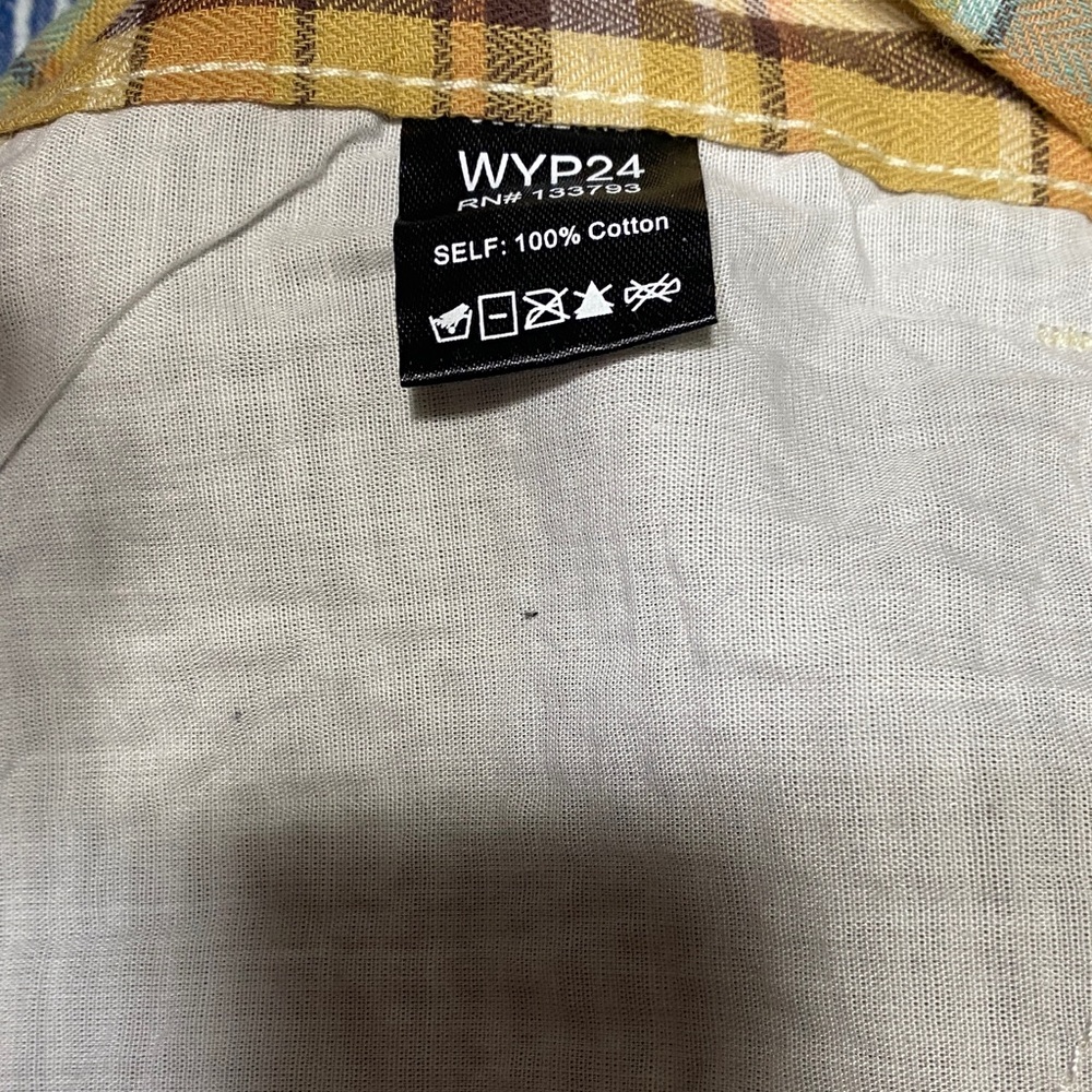 POL Patchwork Boho Cottagecore Wide Leg Tiered Pa… - image 7